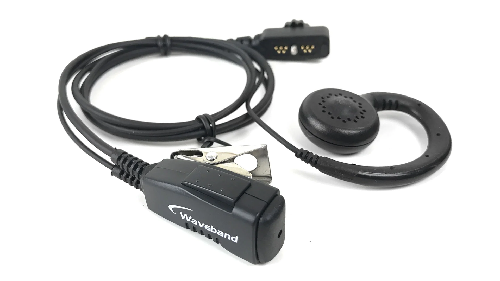 1 Wire Surveillance Kit With PTT and  Curl Earpiece For The SONIM XP5, XP6, XP7