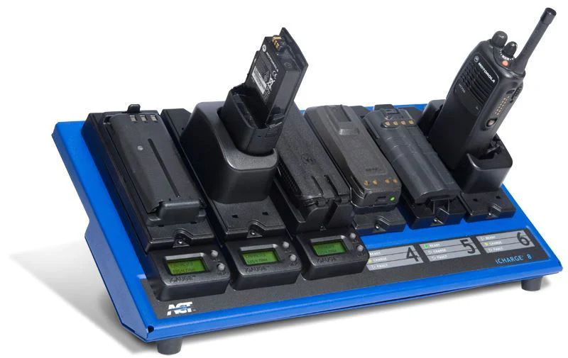 6-Unit Conditioning Charger Analyzer for Motorola HT750 Portable Radio