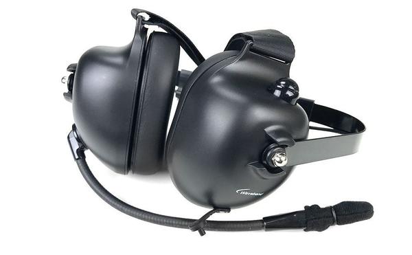 Noise Canceling Dual Muff Headset for Harris P5300, P5400, P7300 Series Radio - Image 3
