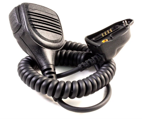 Speaker Microphone with 3.5mm Accessory Port for Harris XL-95 Portable Radio - Image 2