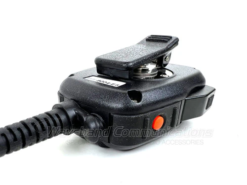 Heavy Duty Public Safety Grade Microphone for Kenwood NX200 Handheld Radio - Image 3