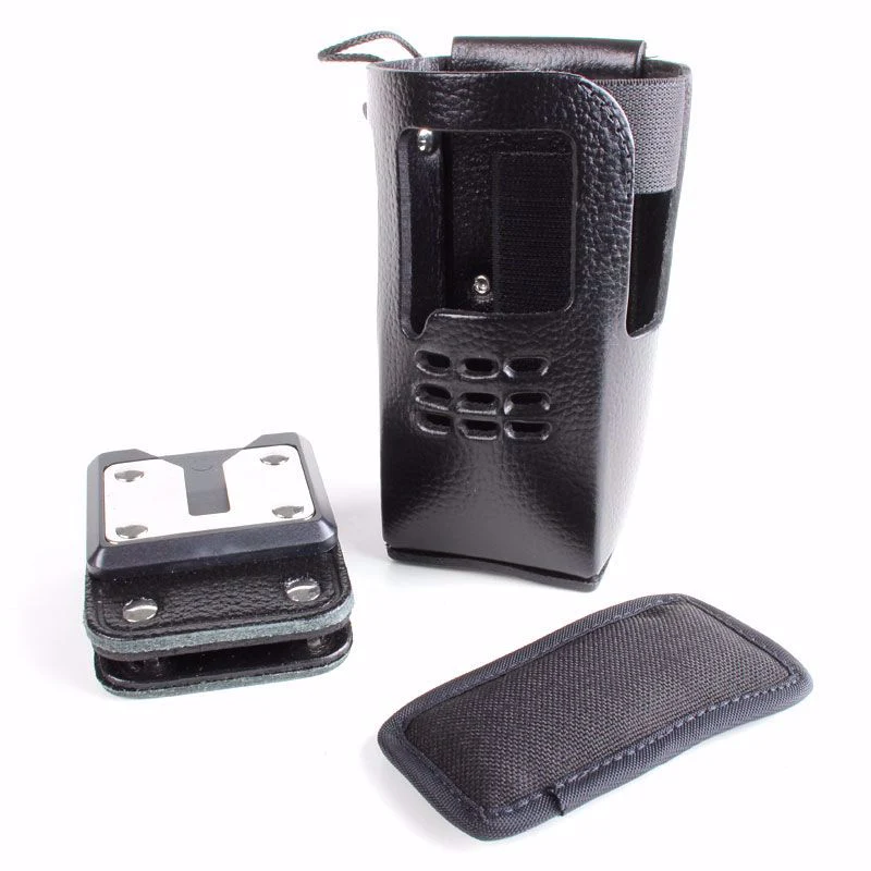 Limited Keypad Swivel Leather Holster for Kenwood TK-5220 - Image 3