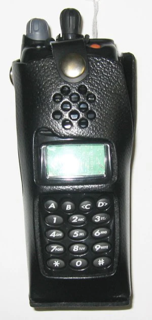 Kenwood TK5210, TK5310, TK5410 Leather Swivel Case