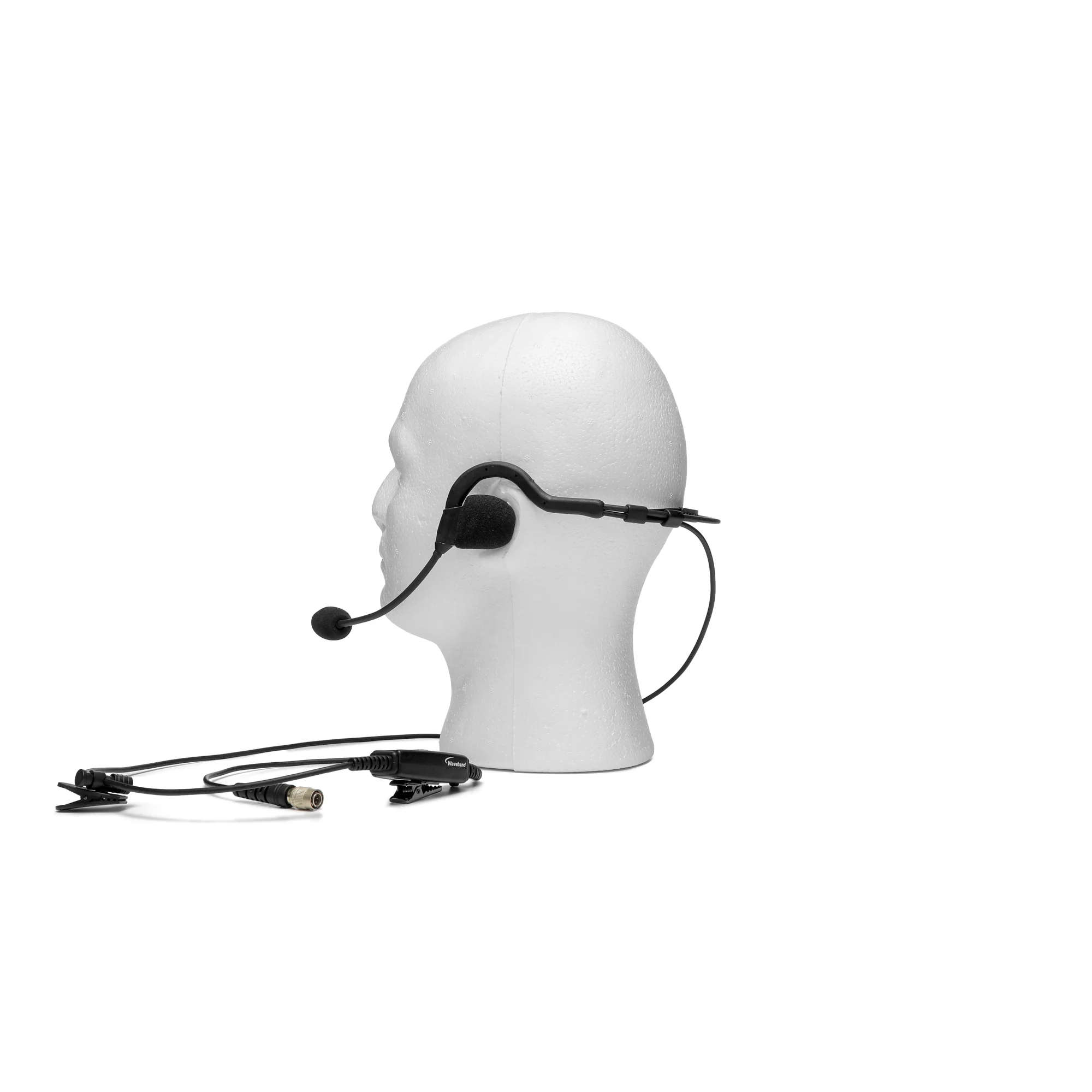 Lightweight Behind-the-Head Headset for Harris XL-45P - Hirose Version (Requires Adapter) - Image 14