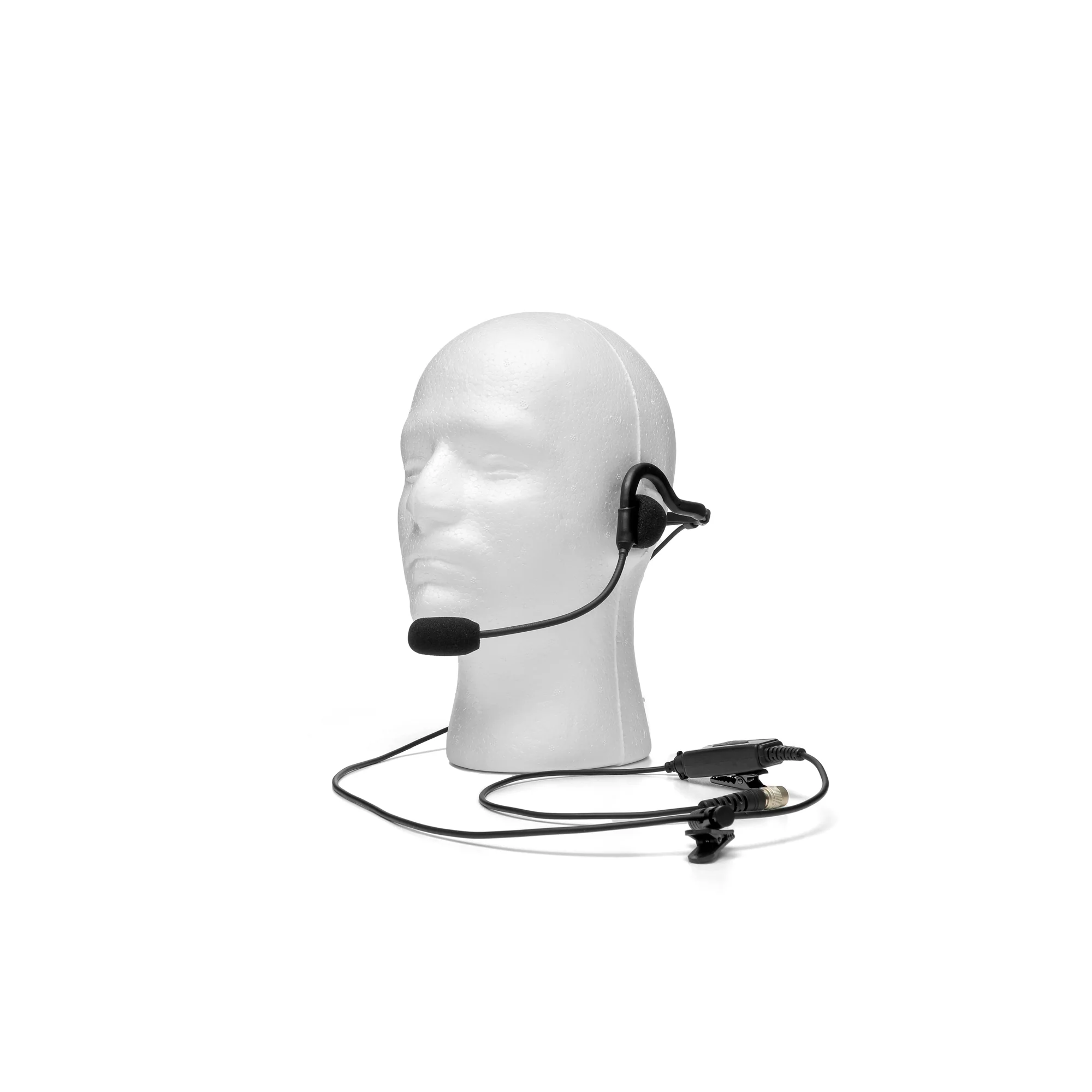 Lightweight Behind-the-Head Headset for Harris XL-45P - Hirose Version (Requires Adapter) - Image 7