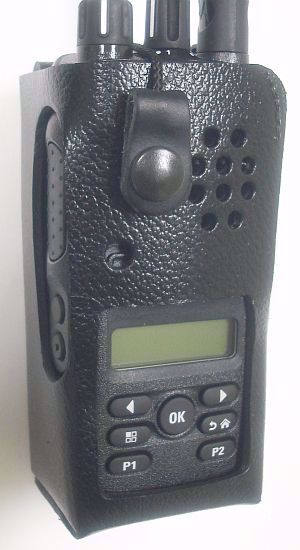 Motorola XPR 3500 Leather Case with Swivel