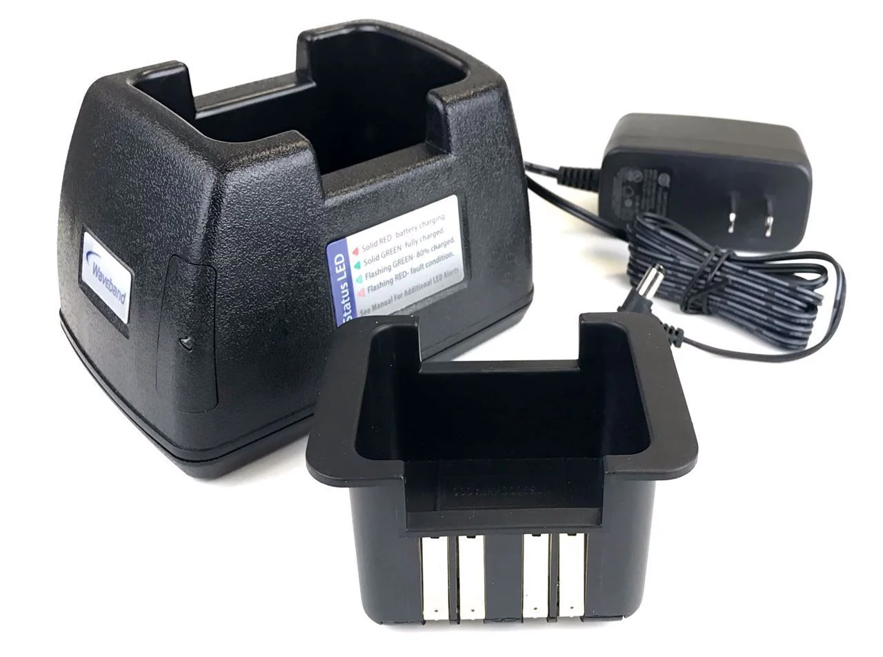 Desktop Single Bank Charger for BK Radio KNG-P150 - Image 3