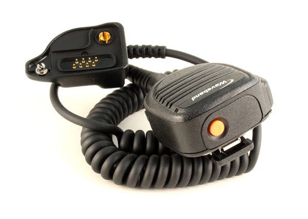 Speaker Microphone with Emergency Button for Harris XL-95 Portable Radio
