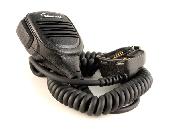 Speaker Microphone with Emergency Button for Harris XL-95 Portable Radio - Image 2